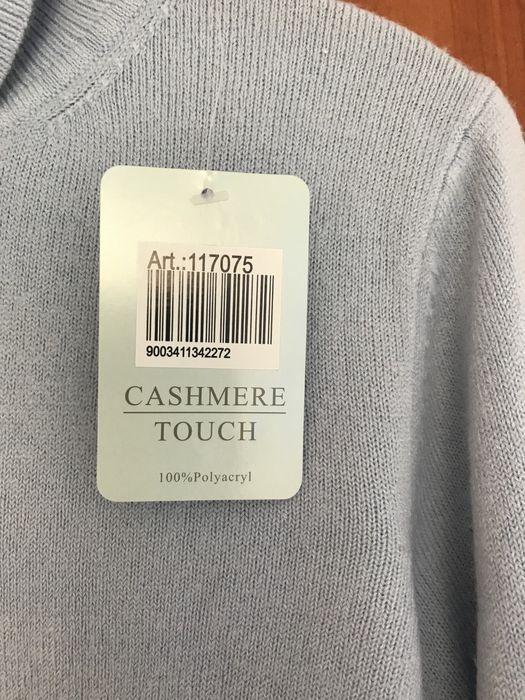 Nowy swetr z golfem Cashmere Touch roz.S