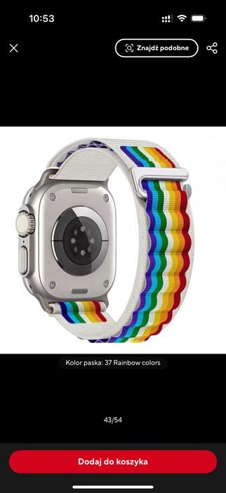 3x pasek do apple watch 10 42 mm