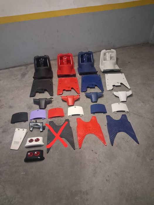 Yamaha Cr50 Target peças novas
