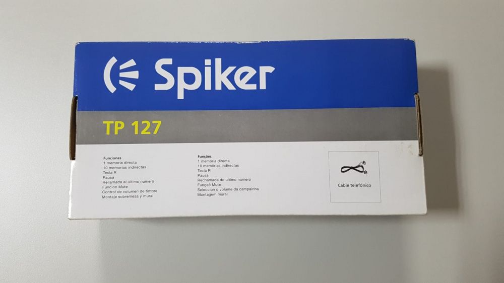 Telefone analógico RJ11 novo