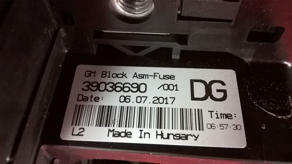 Caixa dos Fusíveis da Bateria