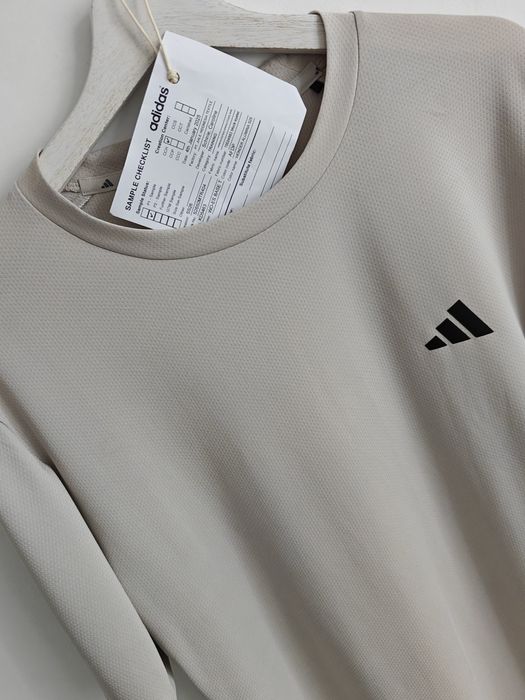 Adidas koszulka sportowa męska logowana NOWA M