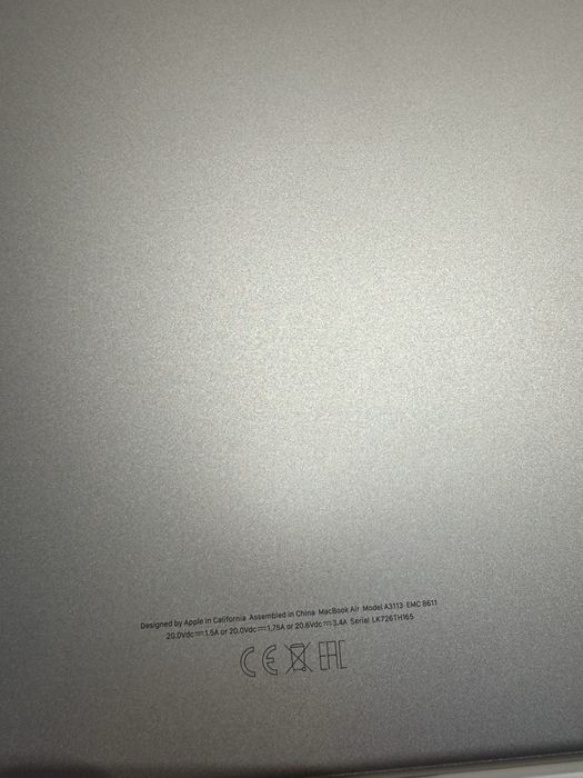 MacBook Air Apple M3 16GB RAM 13,6’’ 512GB DYSK