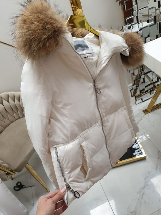 Kurtka naturalny puch plus jenot 38