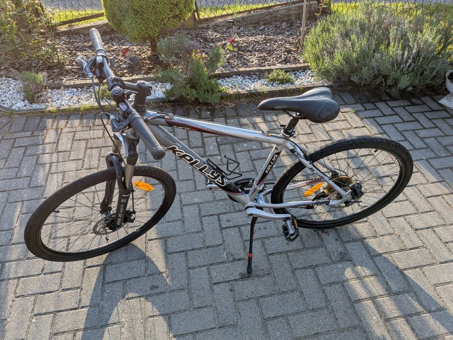 Rower górski Kellys Quartz DSC MTB – Srebrny, Tarczówki, Deore
