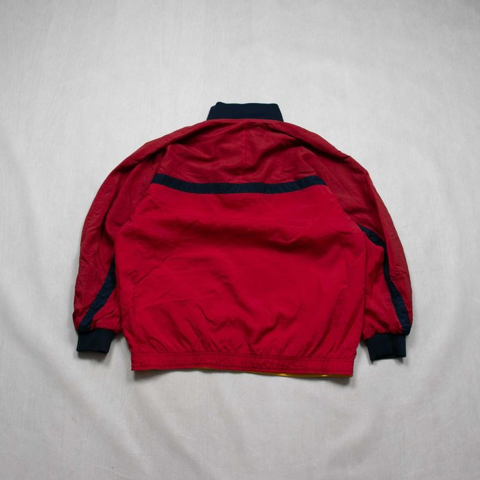 90's Nike boxy halfzip kurtka dresowa dwustronna M