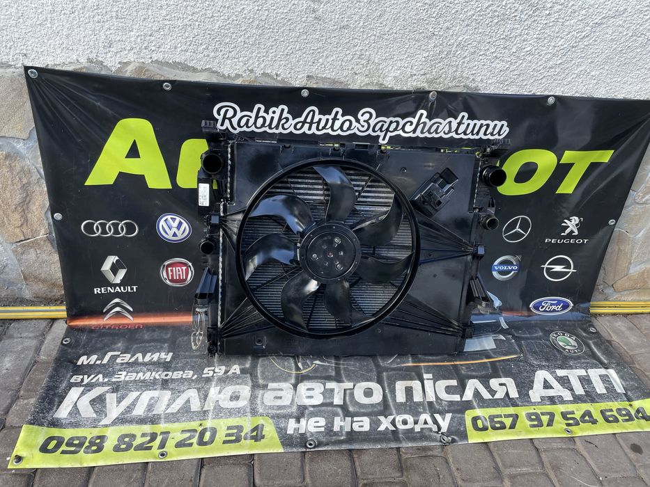 Касета радіаторів   вентилятор Мерседес Віто W 447 1.6 дизель