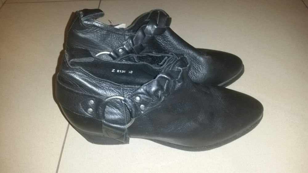 Okazja!! Nowe z metkami Buty botki damskie skórzane Reserved rozm. 38