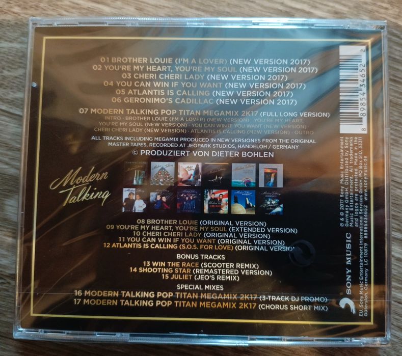 Płyty CD Thomas Anders Modern Talking  autografy thomas anders