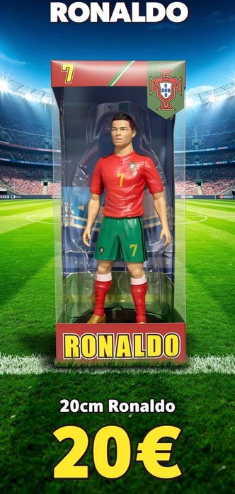 Boneco Cristiano Ronaldo 20cm