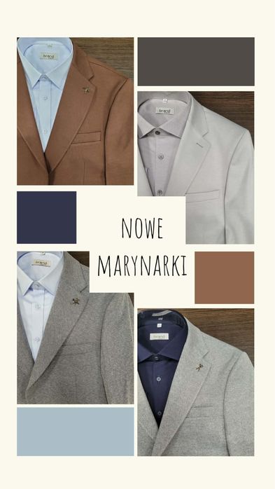 Marynarki nowe rozmiary do 70