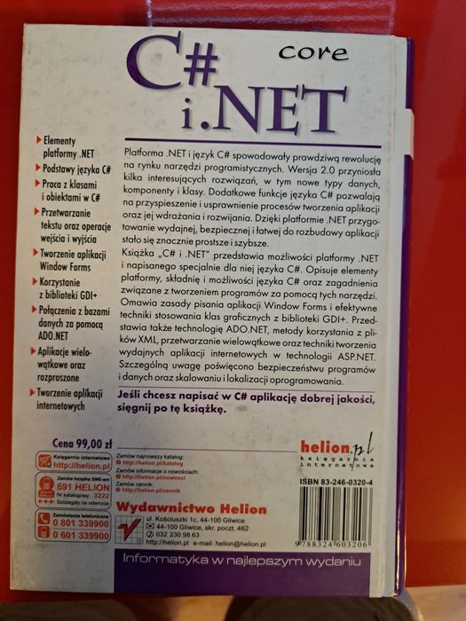 Core C# i .Net C#2.0