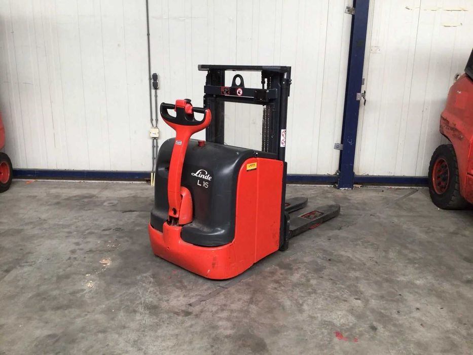 Wózek widłowy paleciak elektryczny Linde L16, stan bardzo dobry