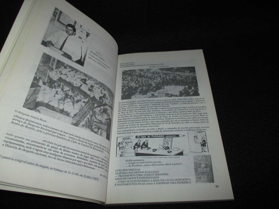 Livro História do Clube de Futebol "Os Belenenses"