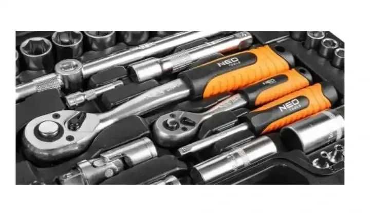 Набір інструментів Neo Tools 108 ел хром-ванадій набор головок ключей