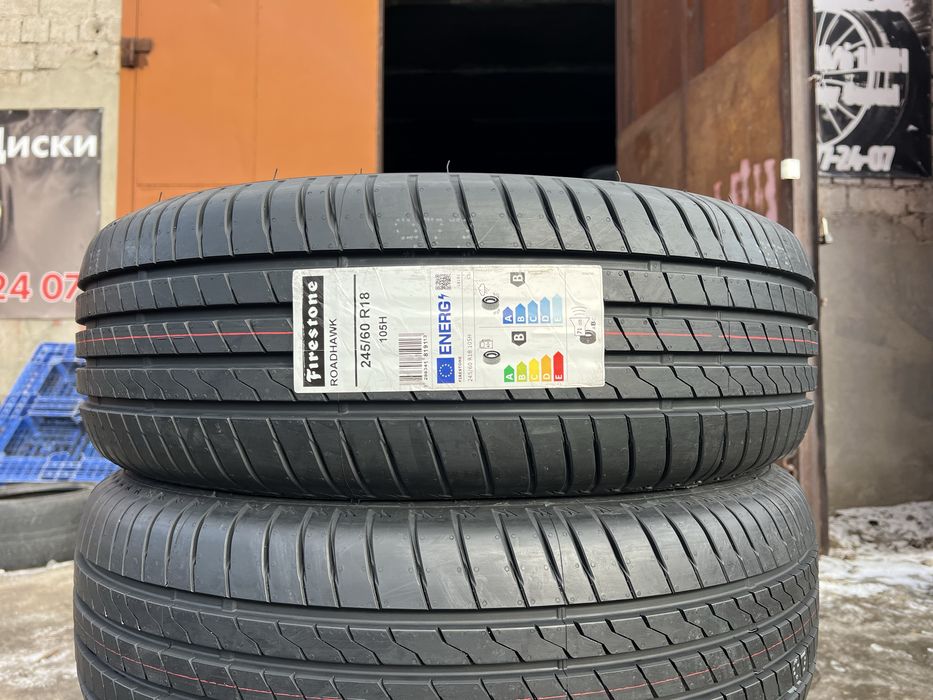 245/60r18 Firestone roadhawk шини нові комплект