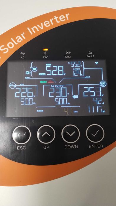 Inwerter Hybrydowy Off-Grid 12kW wiFi Mppt 2x7500W 160A 500V