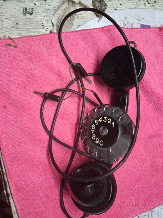 Słuchawka telefoniczna retro