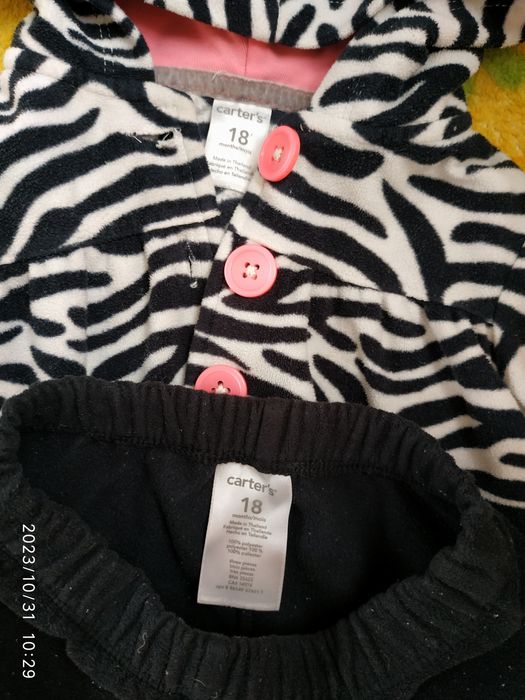 Комплекти костюми 12-18 фліска жилетка штани лосіни Carters Pepco