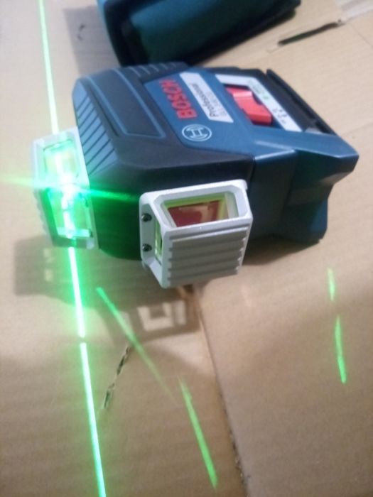 Bosch gll 3-80 CG laser krzyżowy liniowy zielona wiązka nowy oryginał