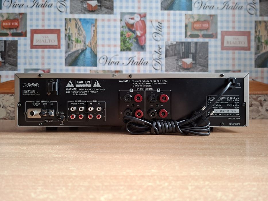 Японский красавчик Denon DRA-25,2×50Вт,АССОРТИМЕНТ,гарантия!