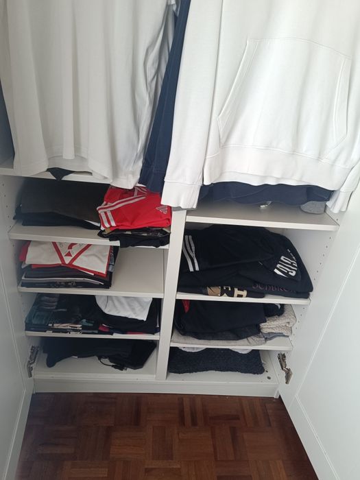 Roupeiro IKEA branco