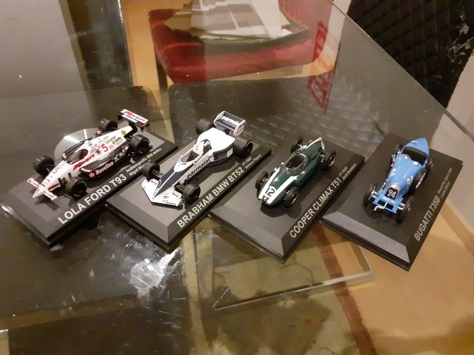 Miniaturas 1/43 - Le Mans, F1 e Indianapolis.