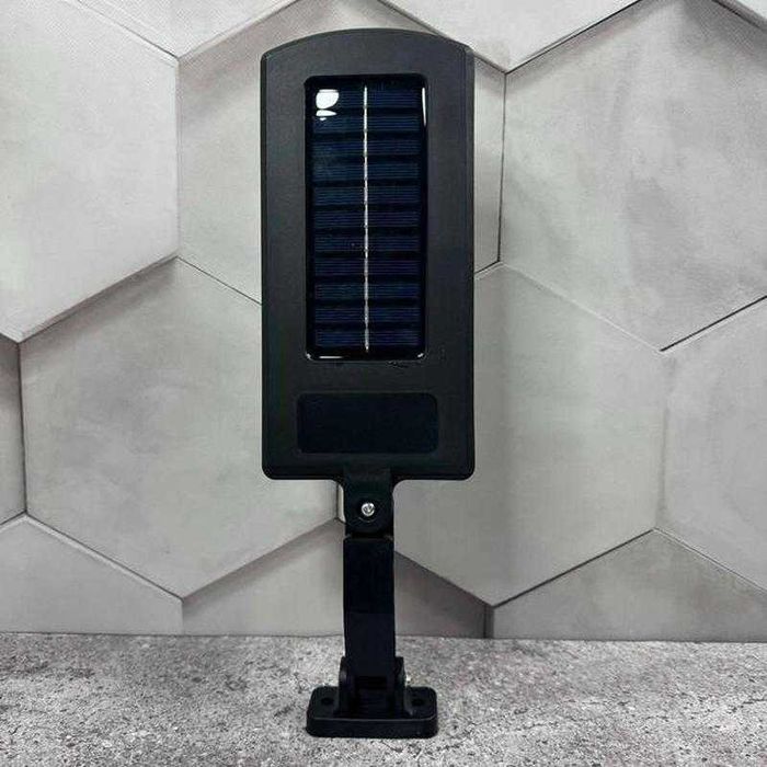 Вуличний ліхтар із сонячною панеллю Solar Street Light BL BK 120-6COB