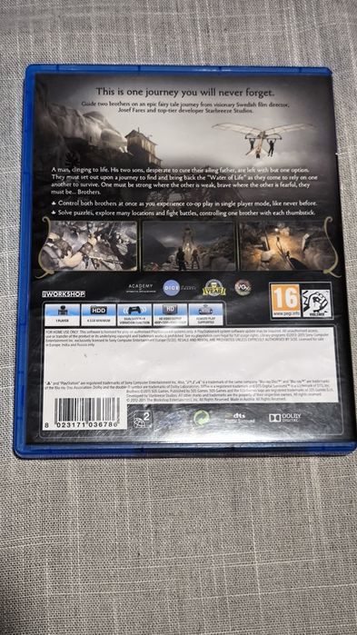 Brothers a Tale of Two Sons PS4 PlayStation 4