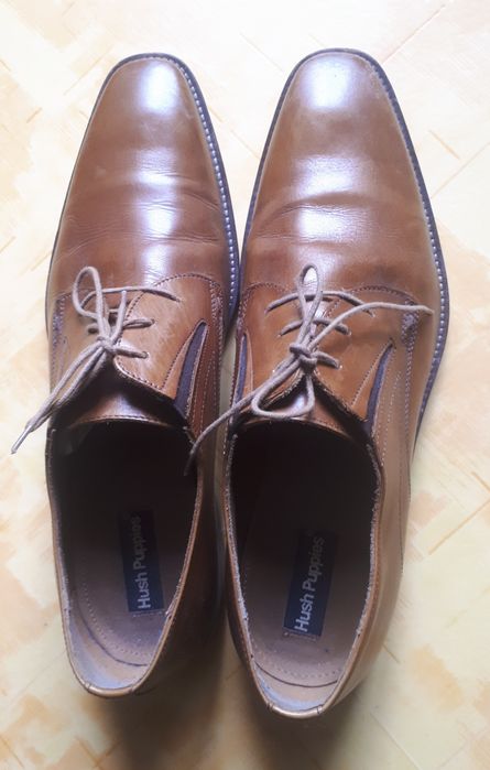 (30см) Кожаные туфли Hush Puppies.