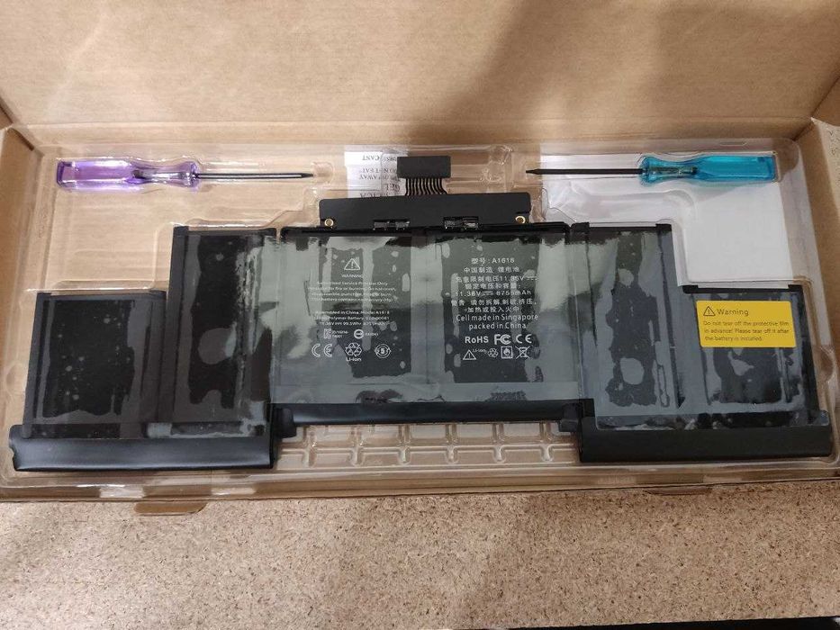 Батарея АКБ A1618 для MacBook Pro Retina 15″ A1398 2015 опт