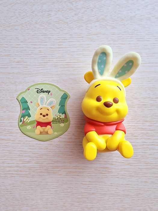 Figura Winnie The Pooh Urso Flocked Disney Miniso