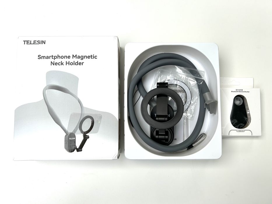 Держатель для телефона на шею Магнитное крепление для смартфон Telesin