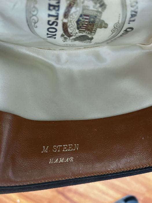 Męski kapelusz Steston vintage retro 57 cm