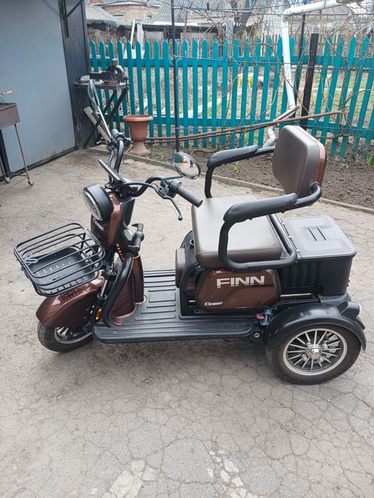 Електричний трицикл Corso FINN fn-36980 двигун 600w, акумулятор 72V/20