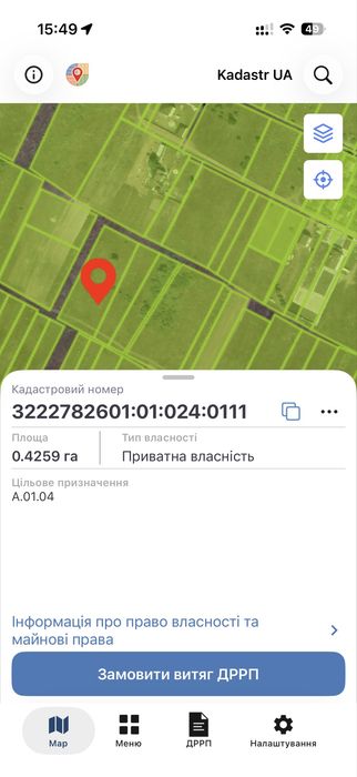 Земельна ділянка під забудову в передмісті Києва — с. Колонщина