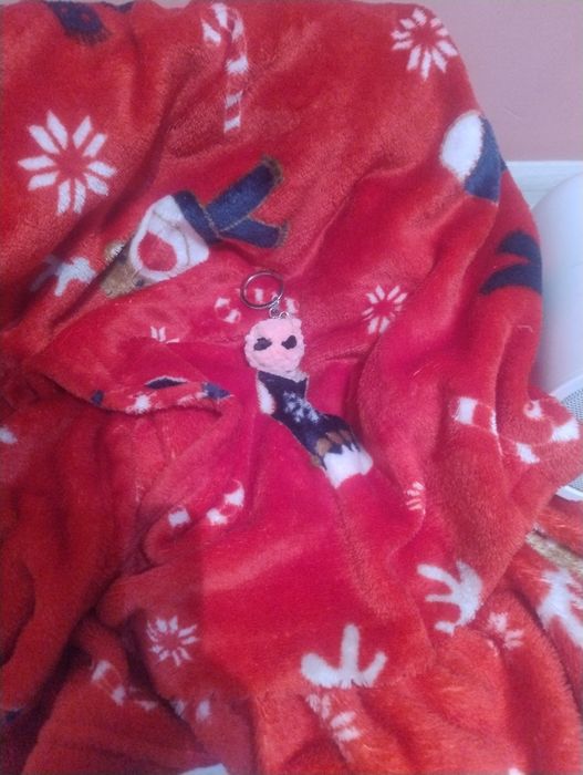 Breloczek na szydełku