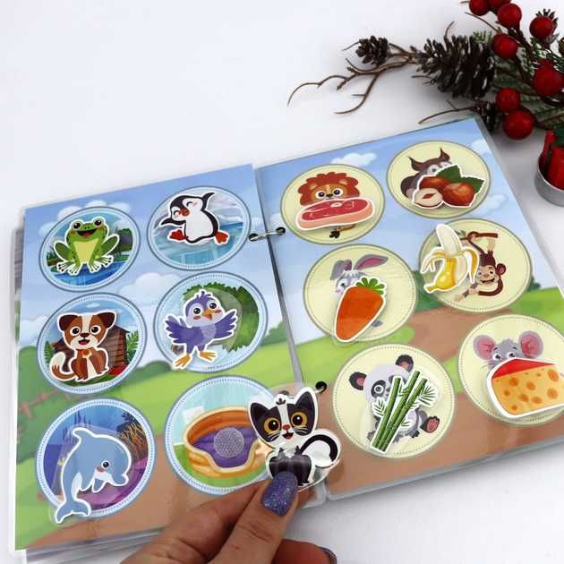 перша книга малюка на липучках