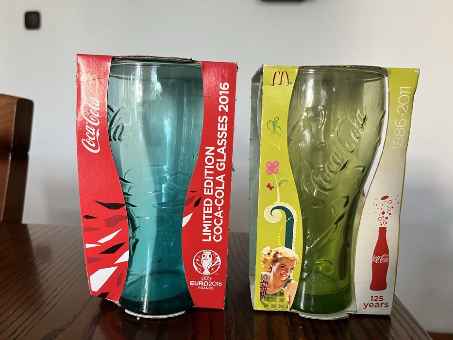 Szklanki coca cola