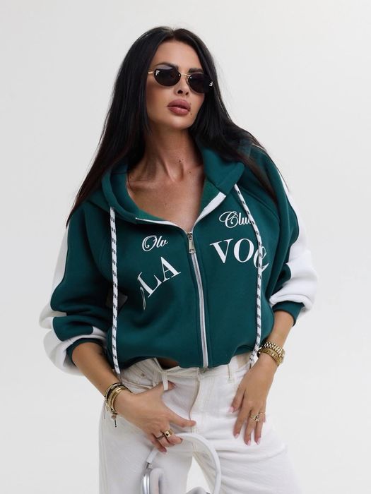Bluza Ashen Sky zieleń O la voga