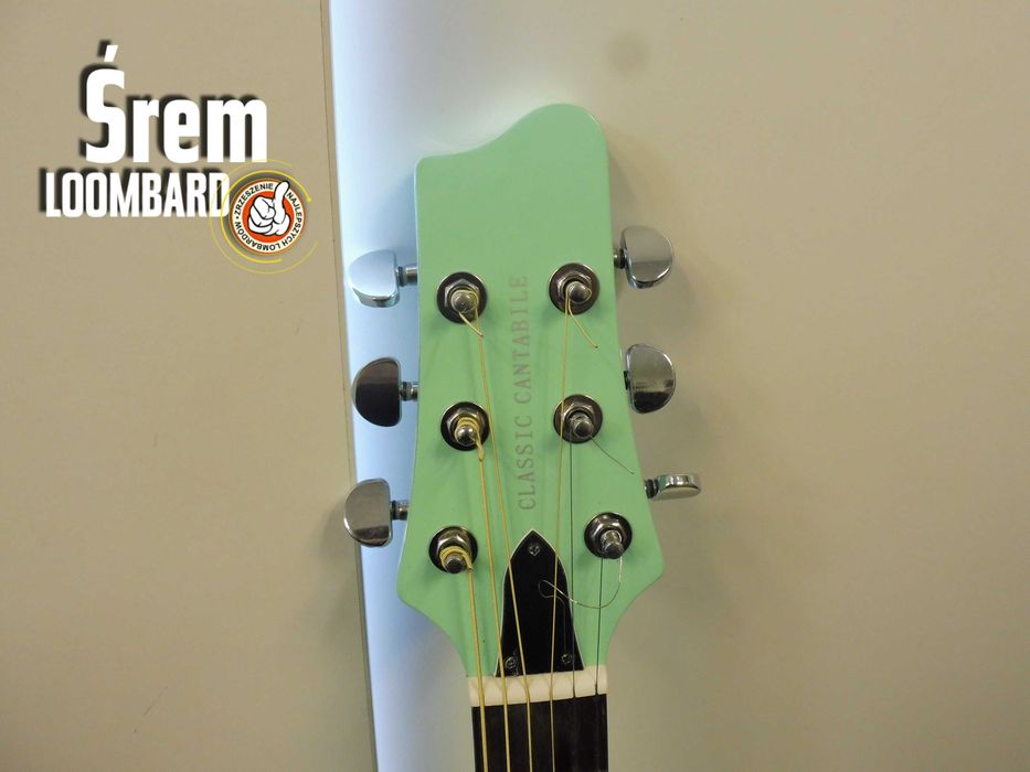 Gitara Akustyczna Classic Cantbile CS-100, Komplet, Bdb Stan!