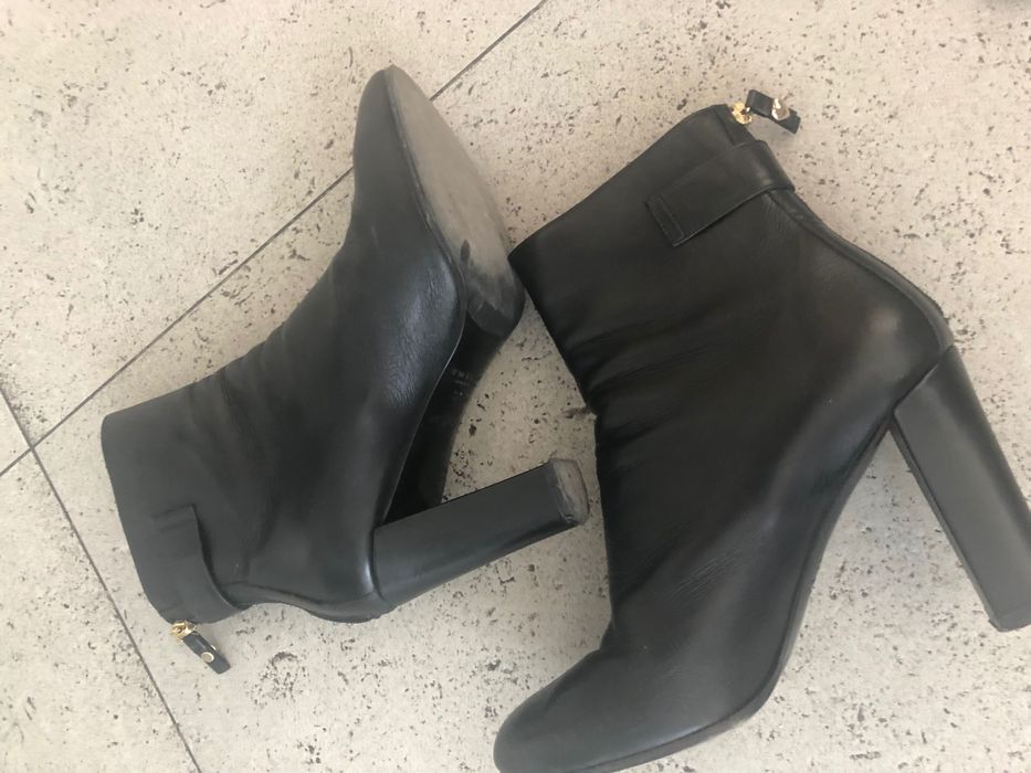 Botki Twinset Super Okazja skórzane