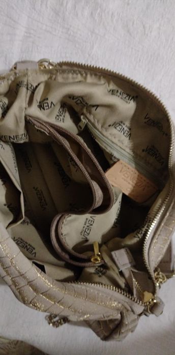 Torebka venezia złota