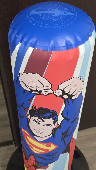 Saco de Boxe com Pé (Criança - Superman edition)