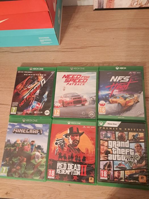 Zestaw gier na Xbox one i series X/S