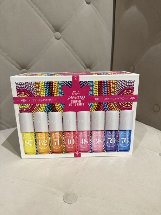 Sol de Janeiro 8 x 90ml 720ml zestaw mgiełek Cheriosa Mist & Match