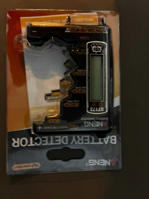 testador de bateria digital