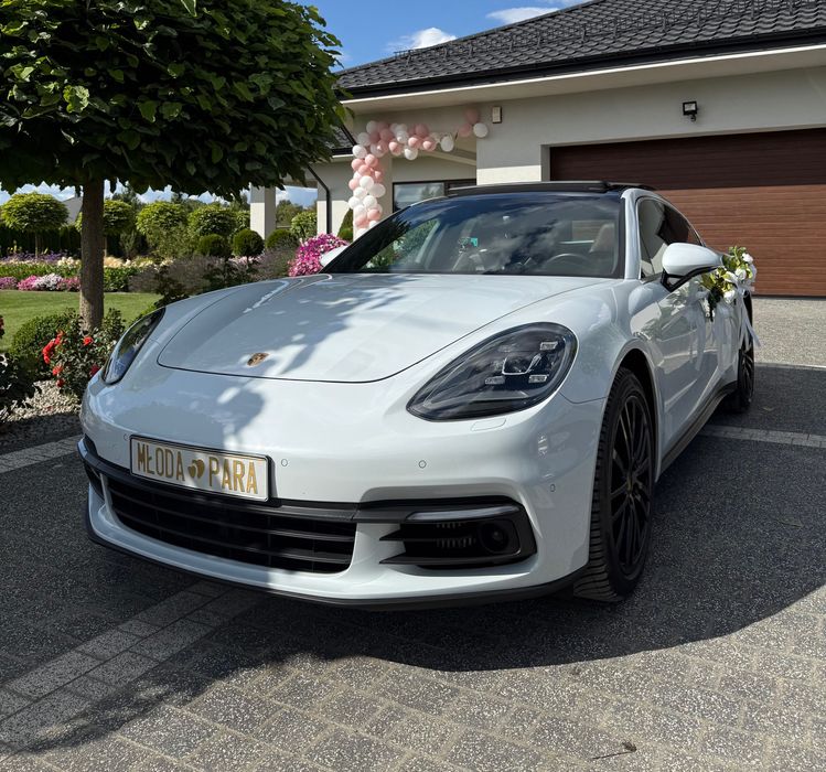Samochód Auto do Ślubu Wesele Porsche Panamera 4S