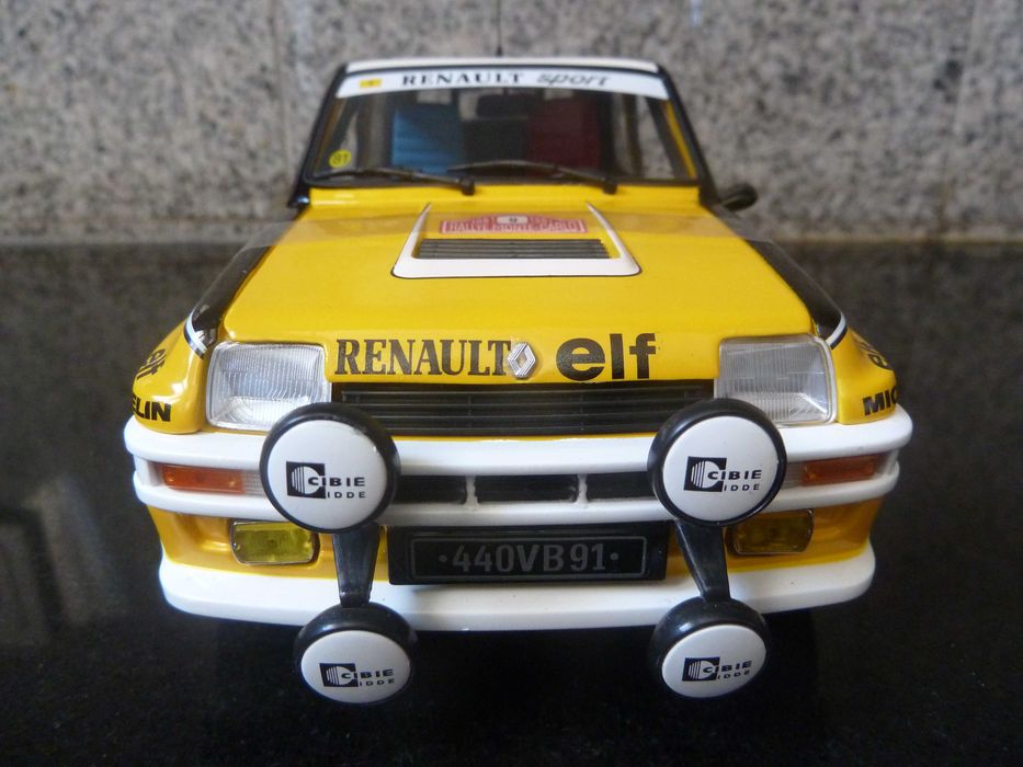 1:18 UH, Renault 5 Turbo, Rally Monte Carlo 1981, AutoArt Minichamps