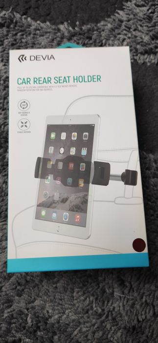 Devia Uchwyt na zagłówek na tablet lub telefon